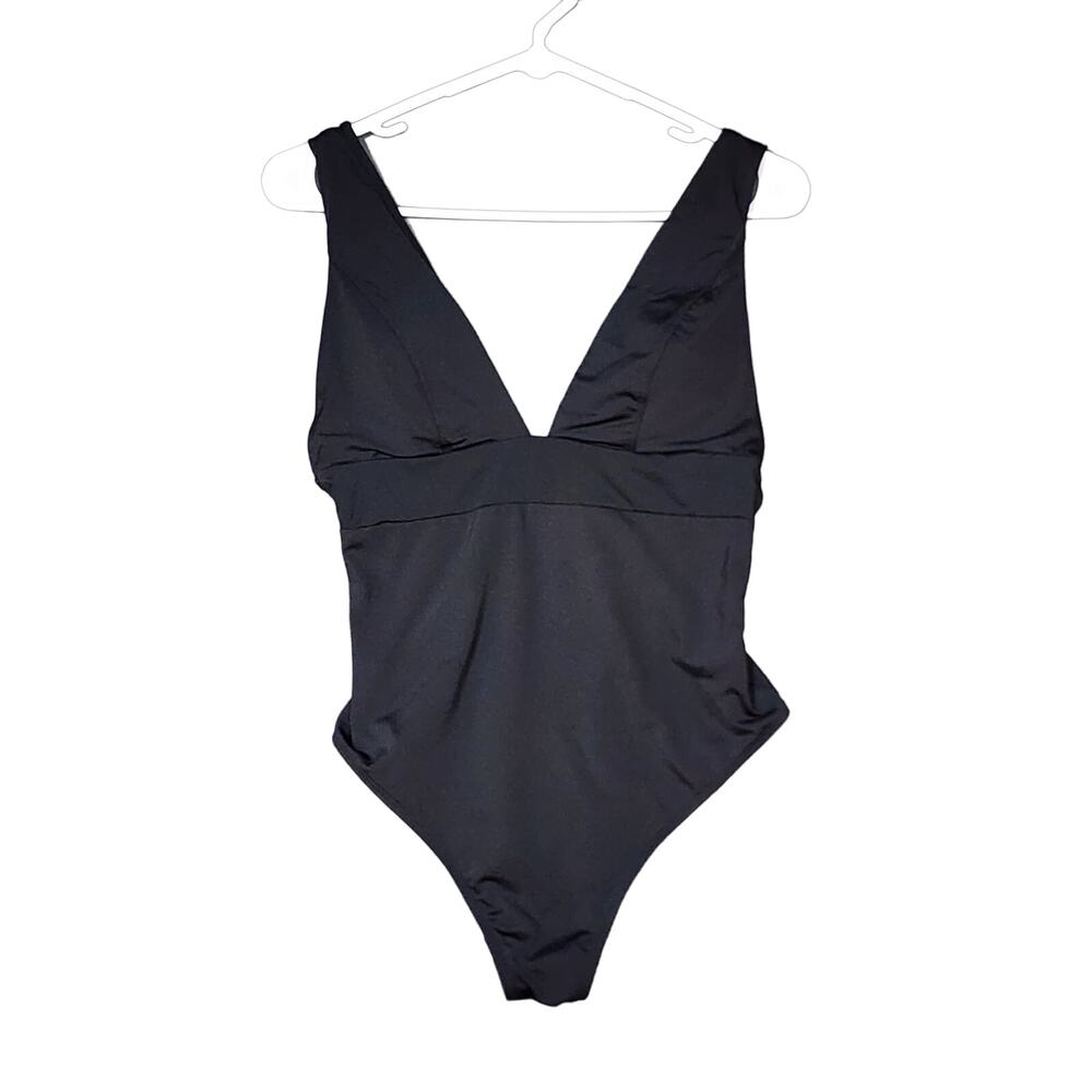 Andie‎ The Sardinia One Piece Swimsuit Black Large